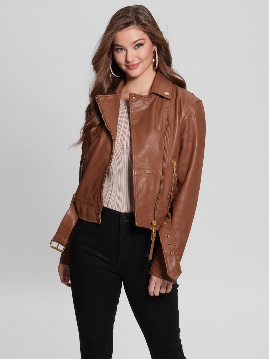 Foxy Luxe Spėti Camille Odinė Striukė