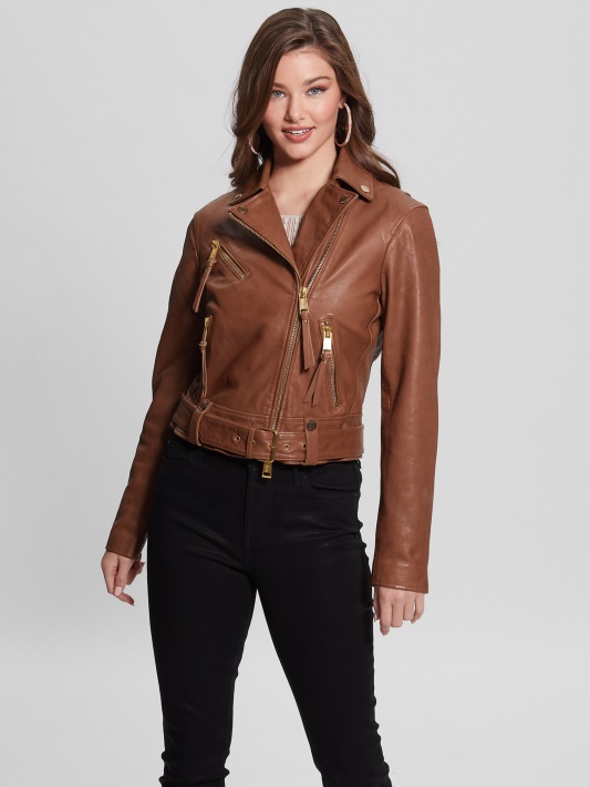 Foxy Luxe Spėti Camille Odinė Striukė