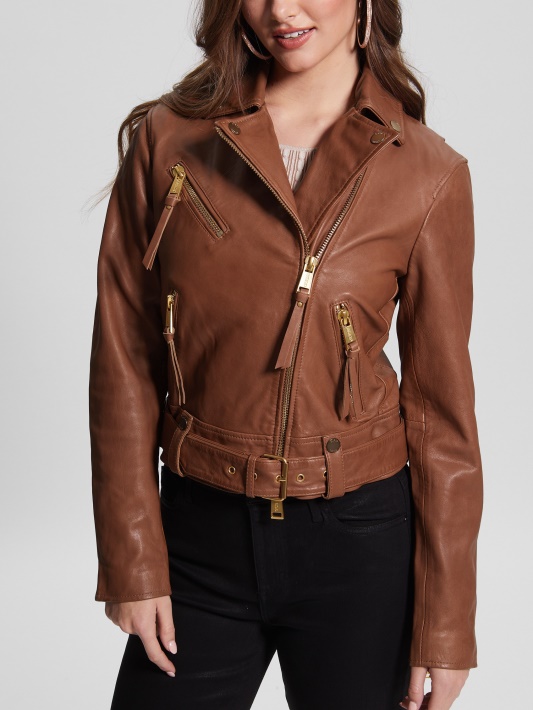 Foxy Luxe Spėti Camille Odinė Striukė