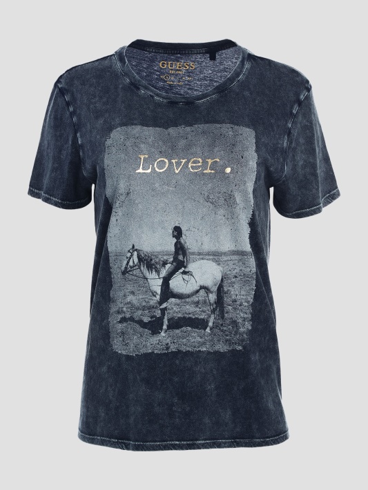 Atspėti Meilužis Lengvas Tee Indigo Mineralinis Multi