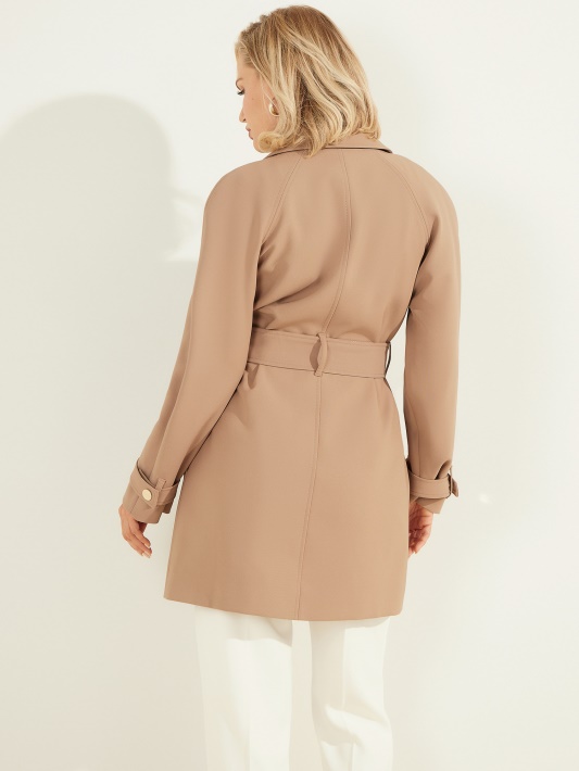 Austin Wrap Coat Shiitake Rudas Spėjimas