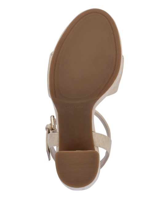 Spėk Ivory 150 Gabeli Croc Platformos Sandalų Kulniukai