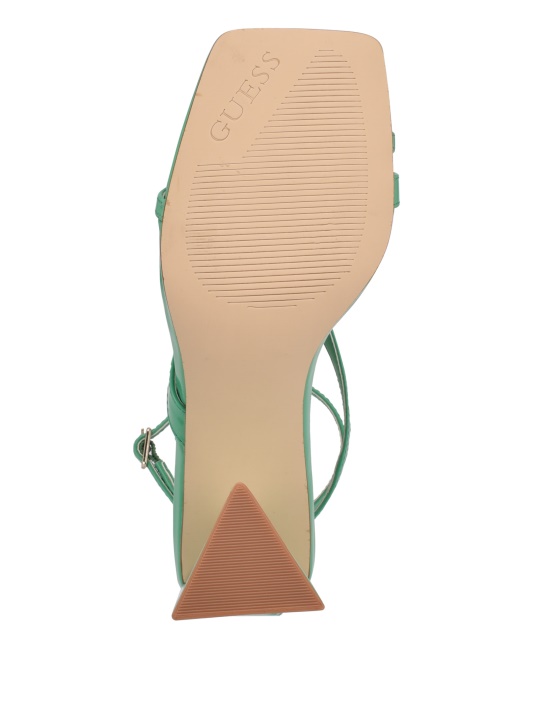 Kanai Strappy Platėjantys Kulniukai Atspėti šviesiai žalia