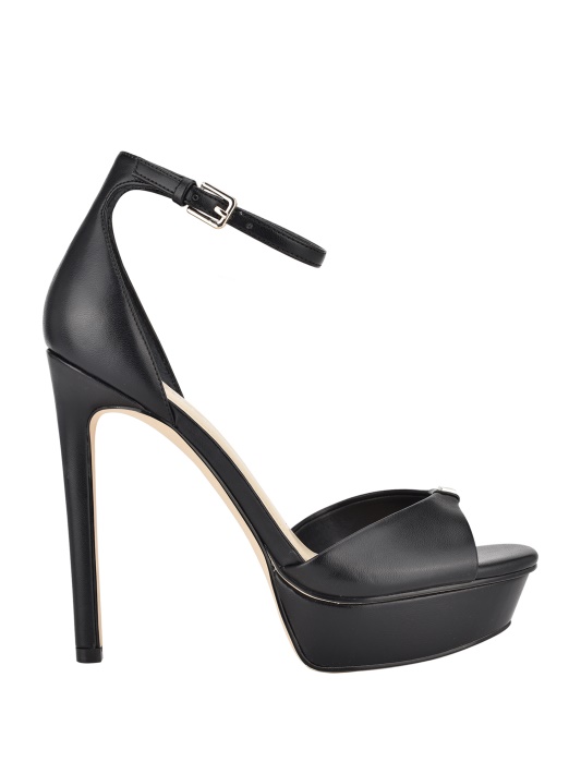 Atspėti Juodos Ellsyn Platforminės Stiletto Sandalai