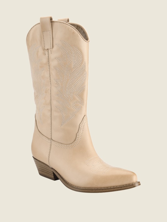 Gallen Odiniai Cowgirl Batai Vidutiniai Natūralūs 101 Spėjimas