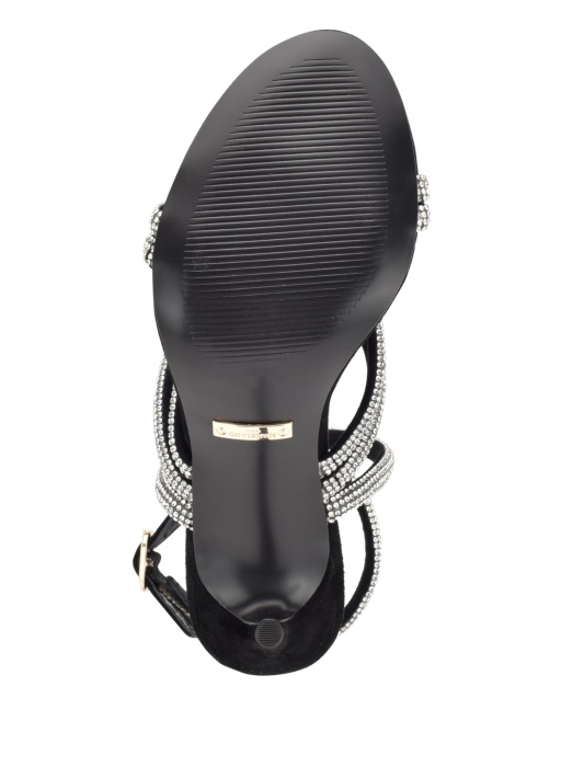 Speck Kentas Strappy Sandal Blk Suede