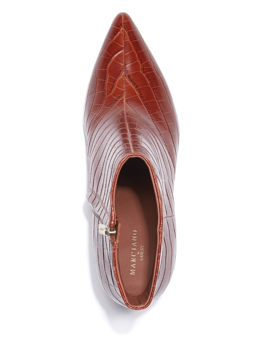 Ulea Croc Odinis Bootie Guess Md Brn Bak