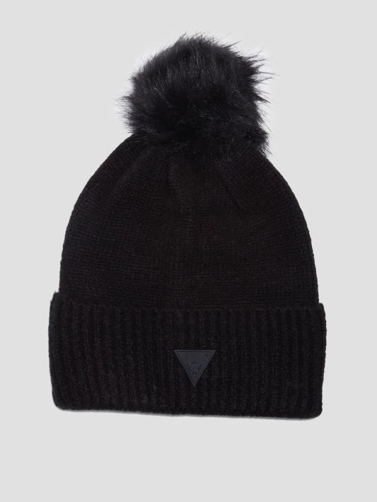 Spėk Zoe Pom Beanie Juoda