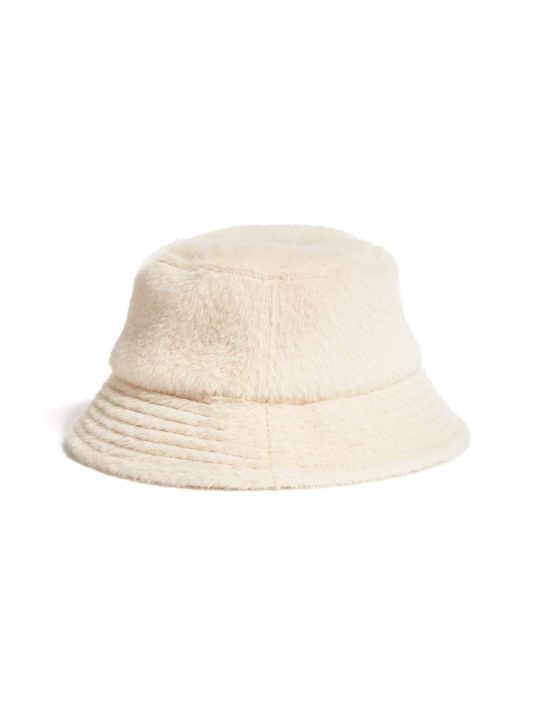 Fuzzy Bucket Hat Atspėti Kremas