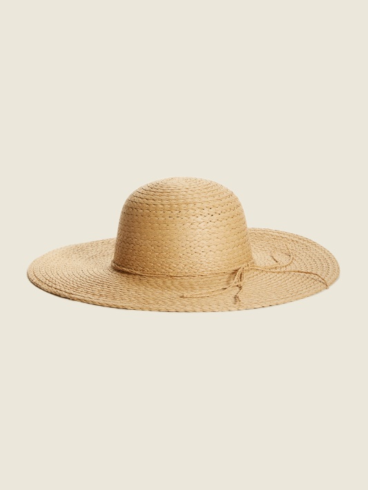 Natural Vera Floppy šiaudinė Skrybėlė Spėjimas