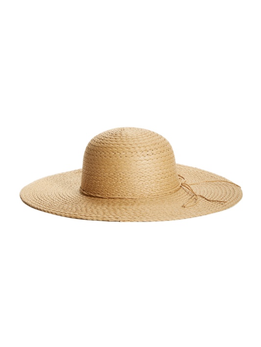 Natural Vera Floppy šiaudinė Skrybėlė Spėjimas