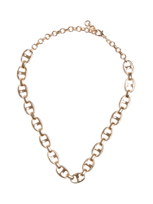 Spėk 14kt Paauksuotu Jūreivių Grandinės Choker Auksu