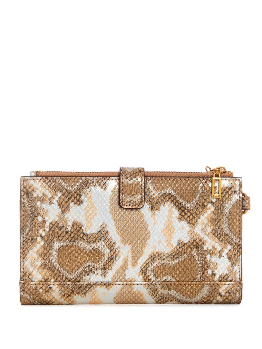 Spėk Kristle Python Wristlet Organizatorius Sunburst
