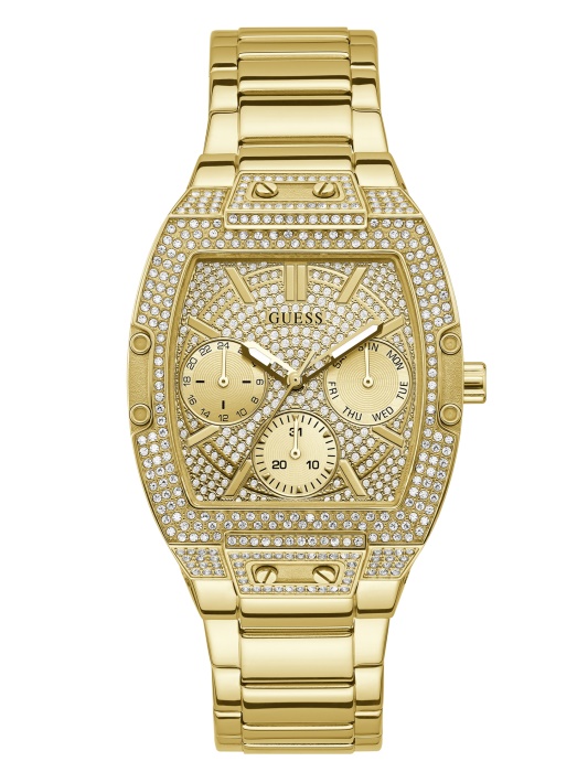 Aukso Spalvos Daugiafunkcis Laikrodis Guess Multi