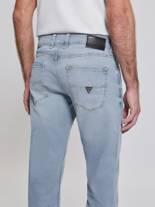 Jackson Wash Guess Išblukę Siaurėjantys Džinsai