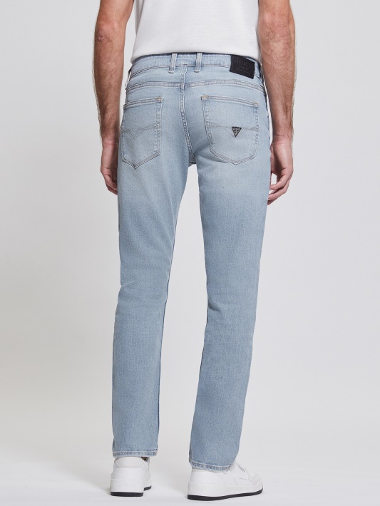 Jackson Wash Guess Išblukę Siaurėjantys Džinsai