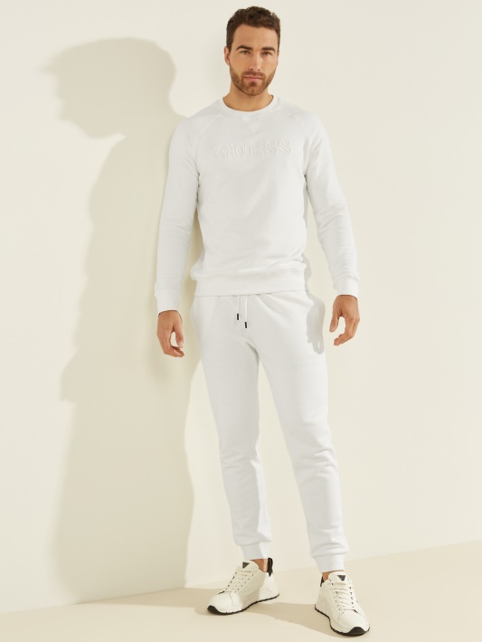 Atspėti Blanc/scuffy Eco Aldwin Logotipo Kelnės