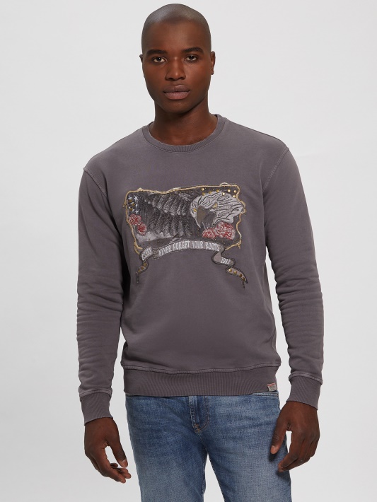 Atspėti Becket Fleece Crewneck Megztinis Vilko Oda