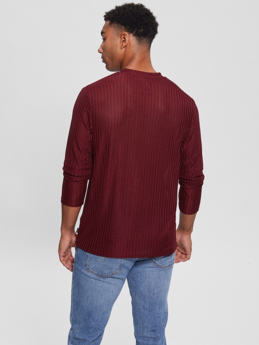 Atspėti Vino Sandėlio V-neck Trikotažo Marškinėliai