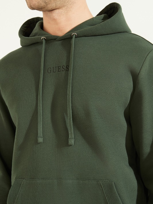 Džiunglių žalumynai Guess Eco Roy Logotipo Džemperis