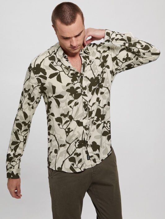 Ikat Vines Ekologinis Viskozė Ikat Vines Marškinėliai Spėlioti