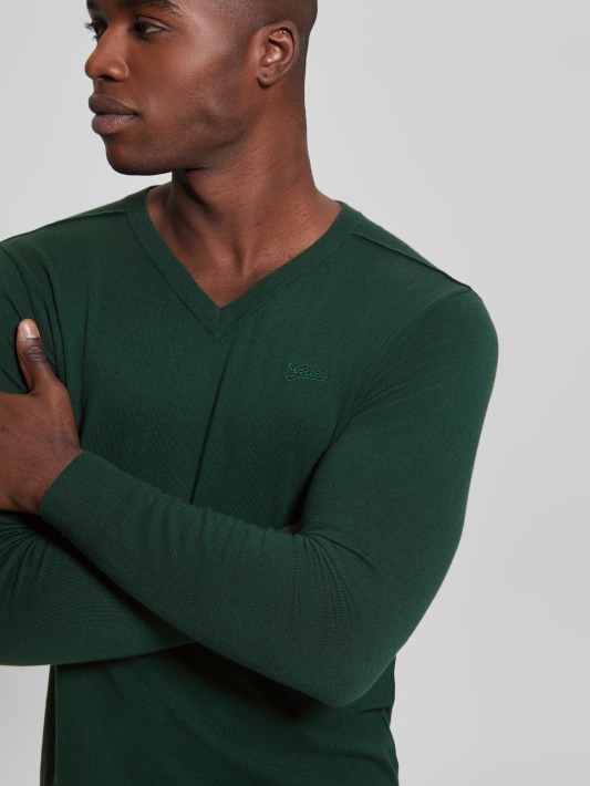 Chaser Green Guess Eco Rainard Megztinis