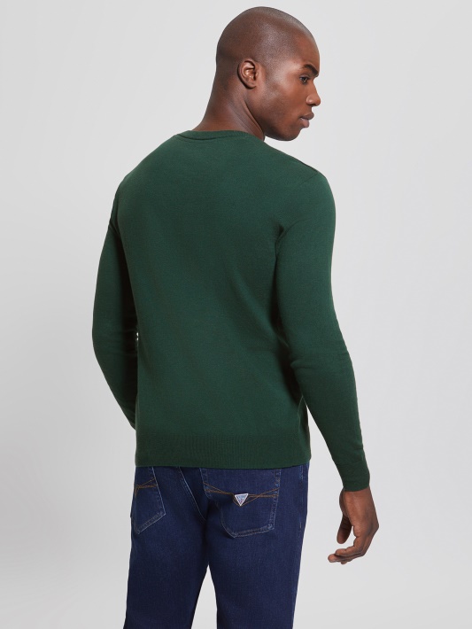 Chaser Green Guess Eco Rainard Megztinis