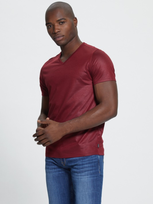 Mason Yoke V-neck Tee Vino Spėjimas