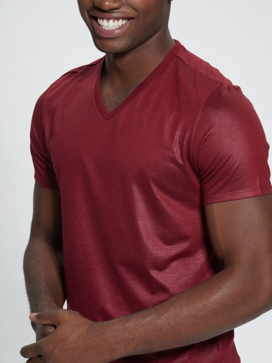 Mason Yoke V-neck Tee Vino Spėjimas