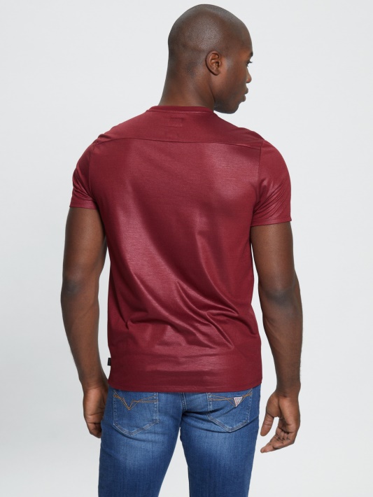 Mason Yoke V-neck Tee Vino Spėjimas
