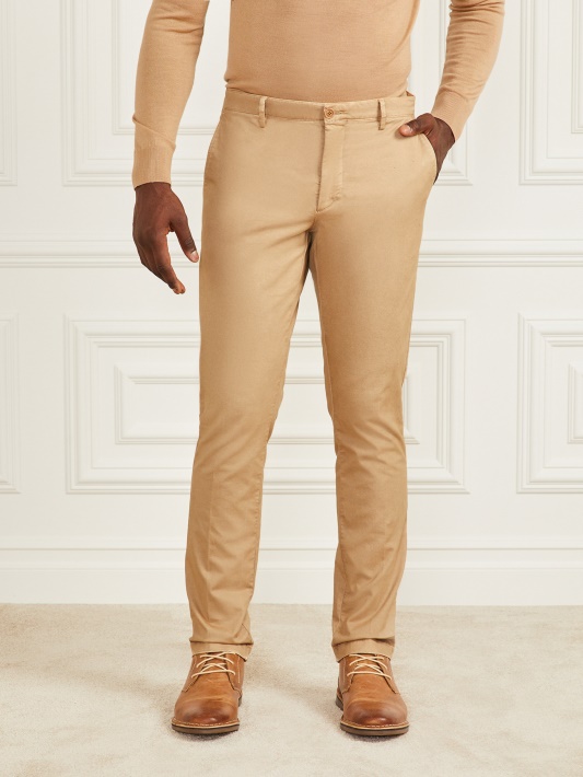 Guess Eco Hugh Easy Chino Pant Toasted Taupe