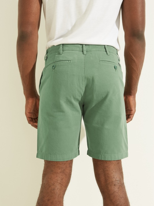 Laukas žalias Multi Spėjimas Canon Twill Chino šortai