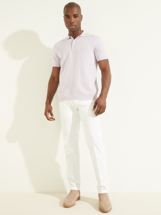 Druskos Baltos Guess Eco Naujos Originalios Chino Kelnės