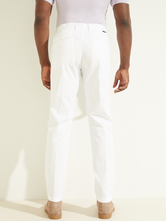 Druskos Baltos Guess Eco Naujos Originalios Chino Kelnės