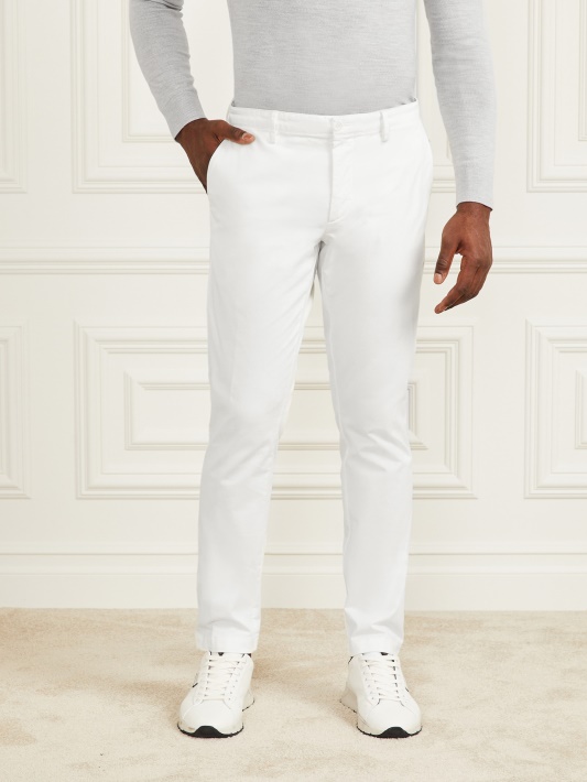 Spiritas Baltas Eko Hugh Lengvas Chino Pant Spėjimas