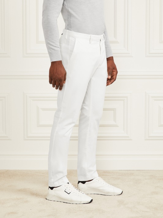 Spiritas Baltas Eko Hugh Lengvas Chino Pant Spėjimas