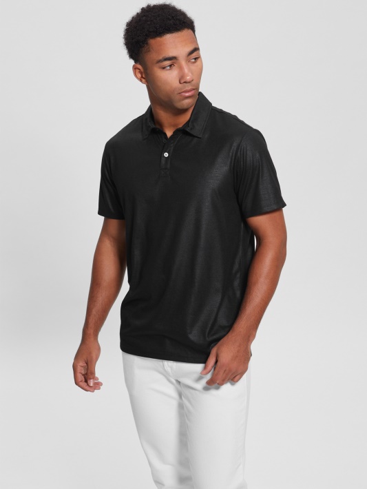 Jet Black Mūrinis Blizgesys Polo Spėjimas