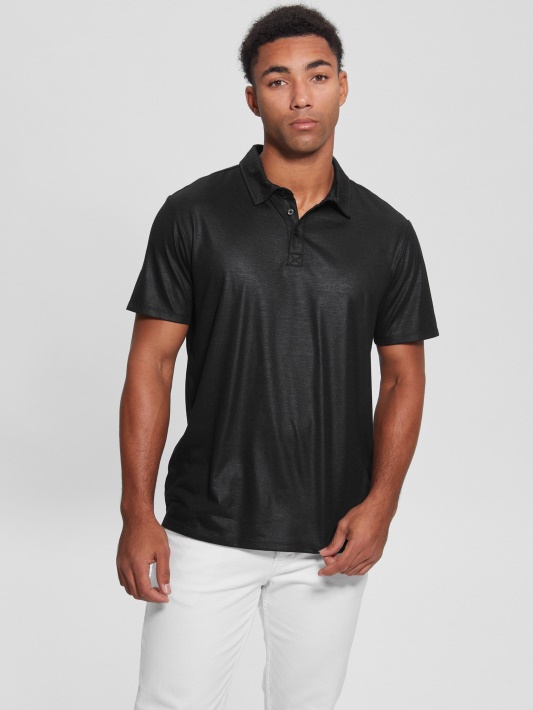 Jet Black Mūrinis Blizgesys Polo Spėjimas
