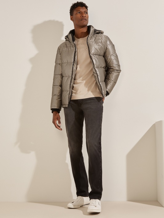 Pilkas Multi Harris Puffer Coat Spėjimas