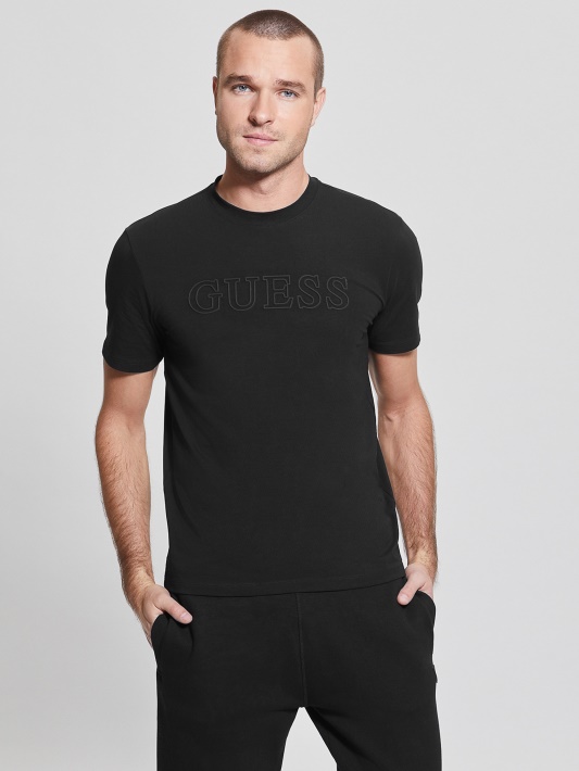 Eco Alphy Tee Guess Jet Juoda