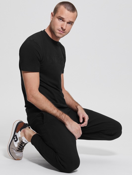 Eco Alphy Tee Guess Jet Juoda