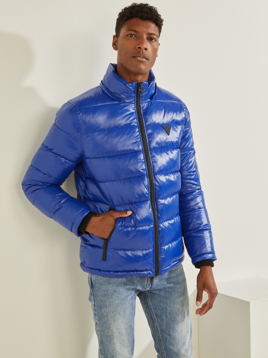 Atspėkite Anthony Logotipą Puffer Striukė Erdvė Multi
