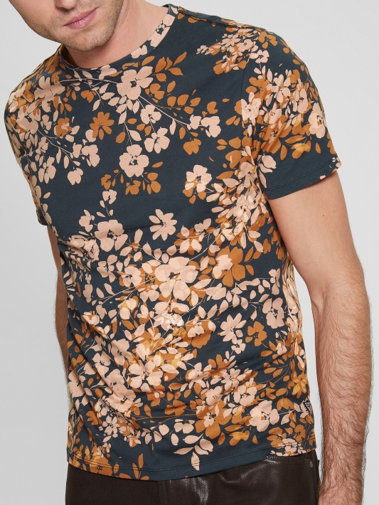 Atspėti Eco Bloom Logo Marškinėliai Smart Blue Multi