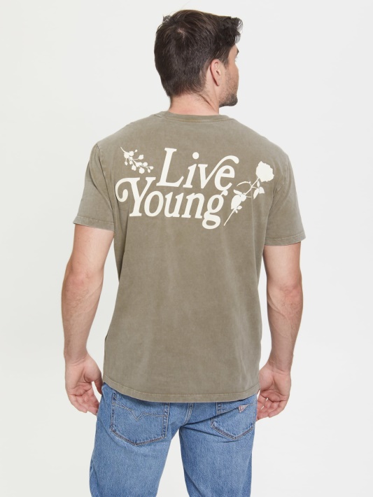 Atspėkite Graikinio Riešuto Lukšto Multi Eco Live Young Marškinėlį