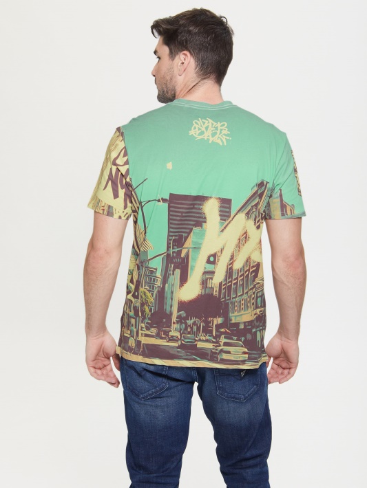 Atspėk Grynai Baltas Multi Eco Dtla Marškinėliai