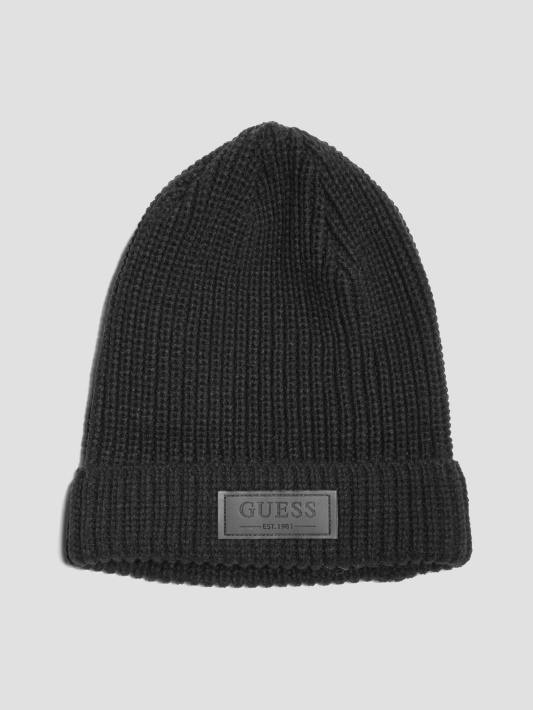 Mason Patch Beanie Juoda Spėjimas