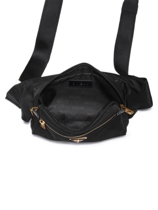 Atspėkite Vakarą Smart Squared Fanny Pack Black
