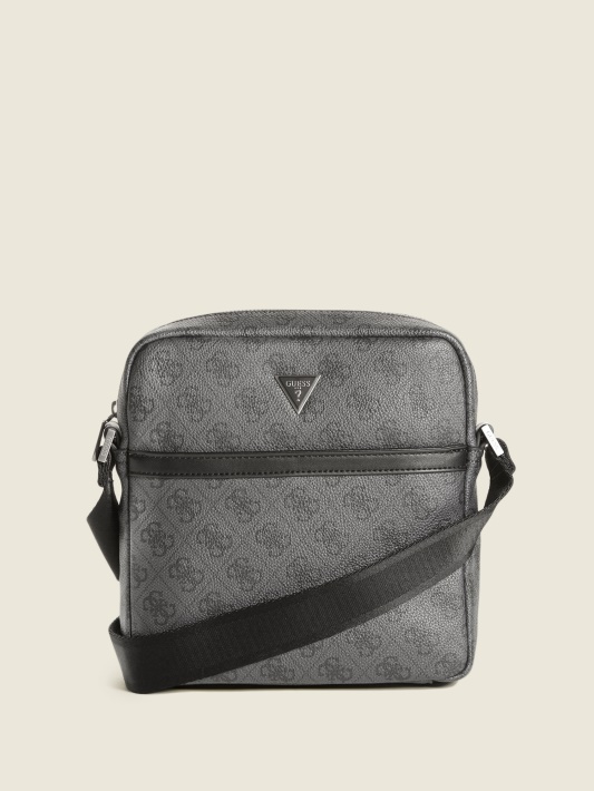 Atspėti Juoda Vezzola Smart Top Užtrauktuku Kvadratinis Crossbody