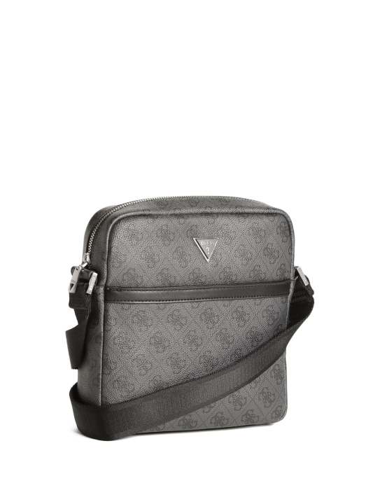 Atspėti Juoda Vezzola Smart Top Užtrauktuku Kvadratinis Crossbody