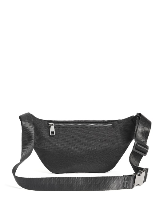 Drobė Fanny Pack Juoda Spėjimas